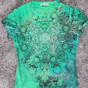 Green shirt perfect for St Paddy's day!